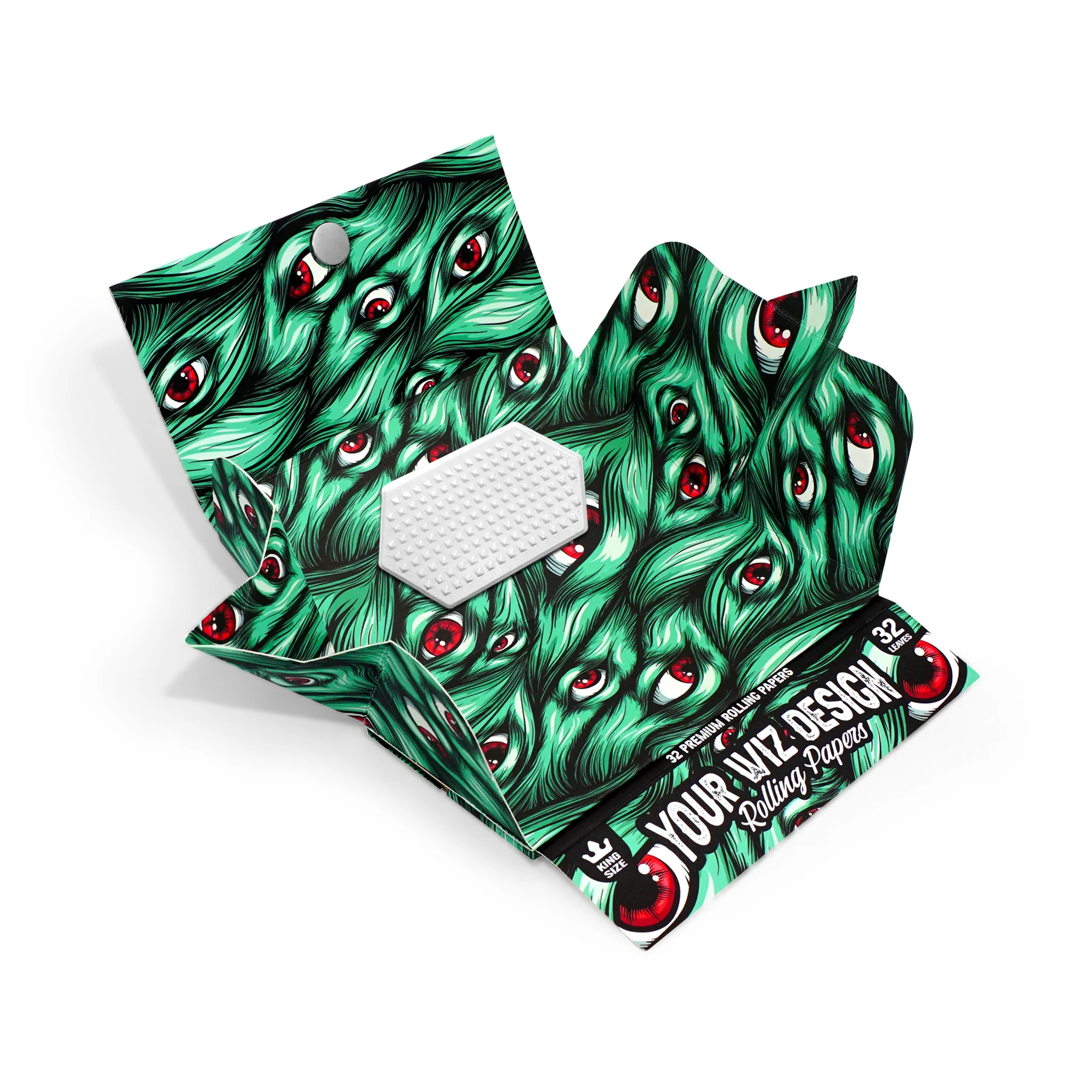 Custom Printed Open Tray and Shredder Booklets with Tips
