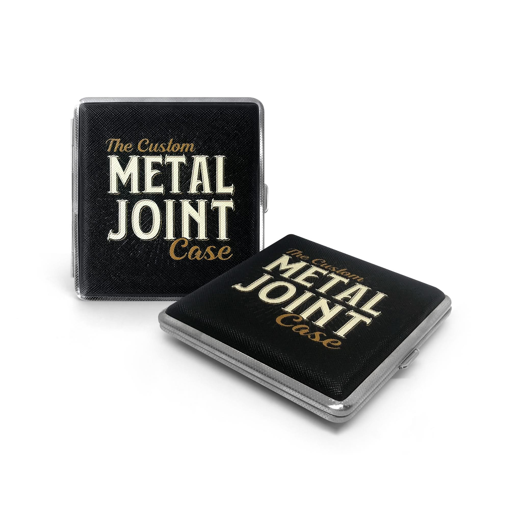 Custom Leather & Metal Joint Case